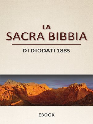cover image of La Sacra Bibbia / Di Diodati 1885